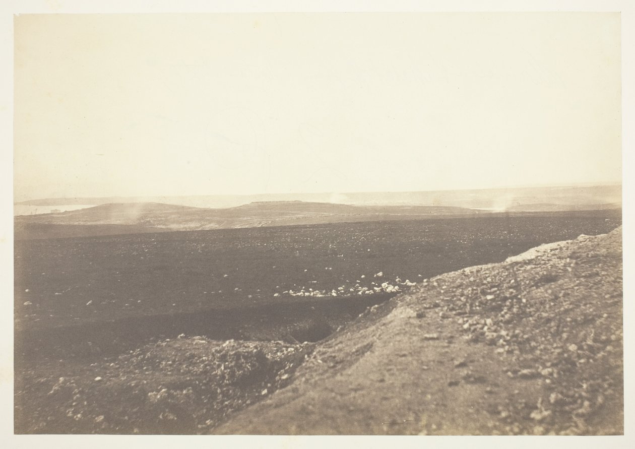 De Mamelon en Malakoff, uit de Mortierbatterij door Roger Fenton