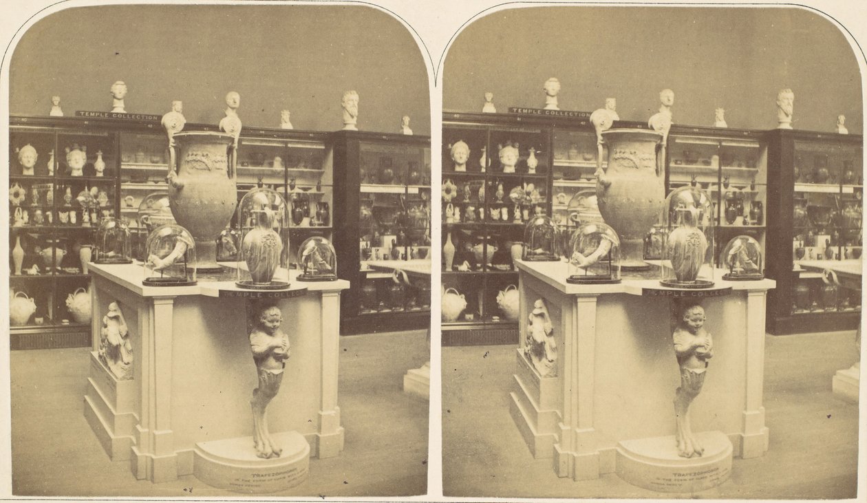De Tempelcollectie van Oudheden, 1850s door Roger Fenton