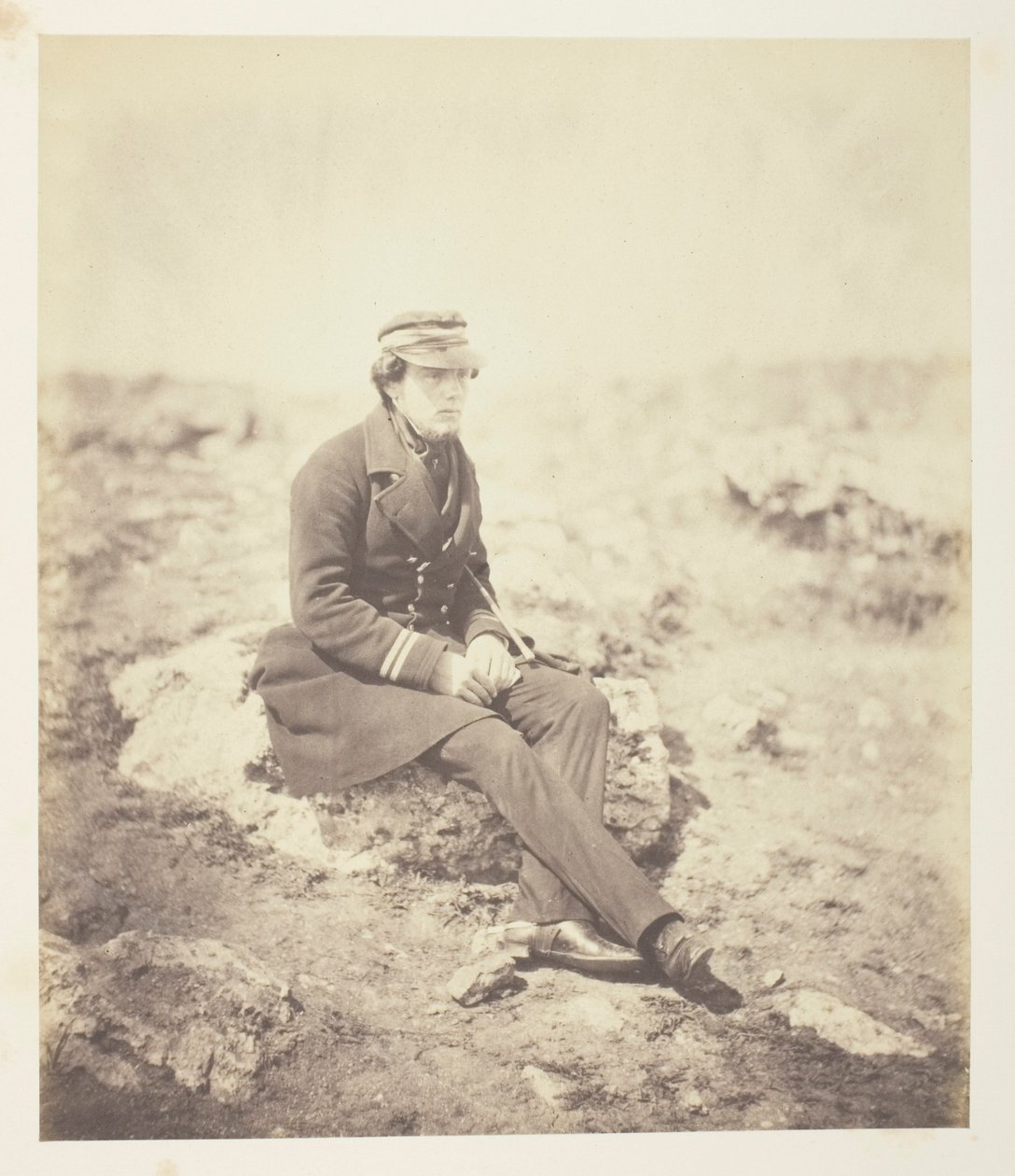 Zonder titel (admiraal Frederick Augustus Maxse) door Roger Fenton
