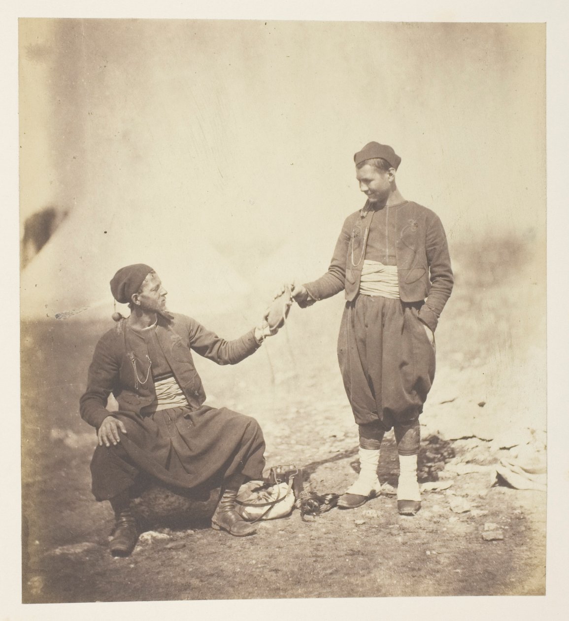 Zoearen door Roger Fenton