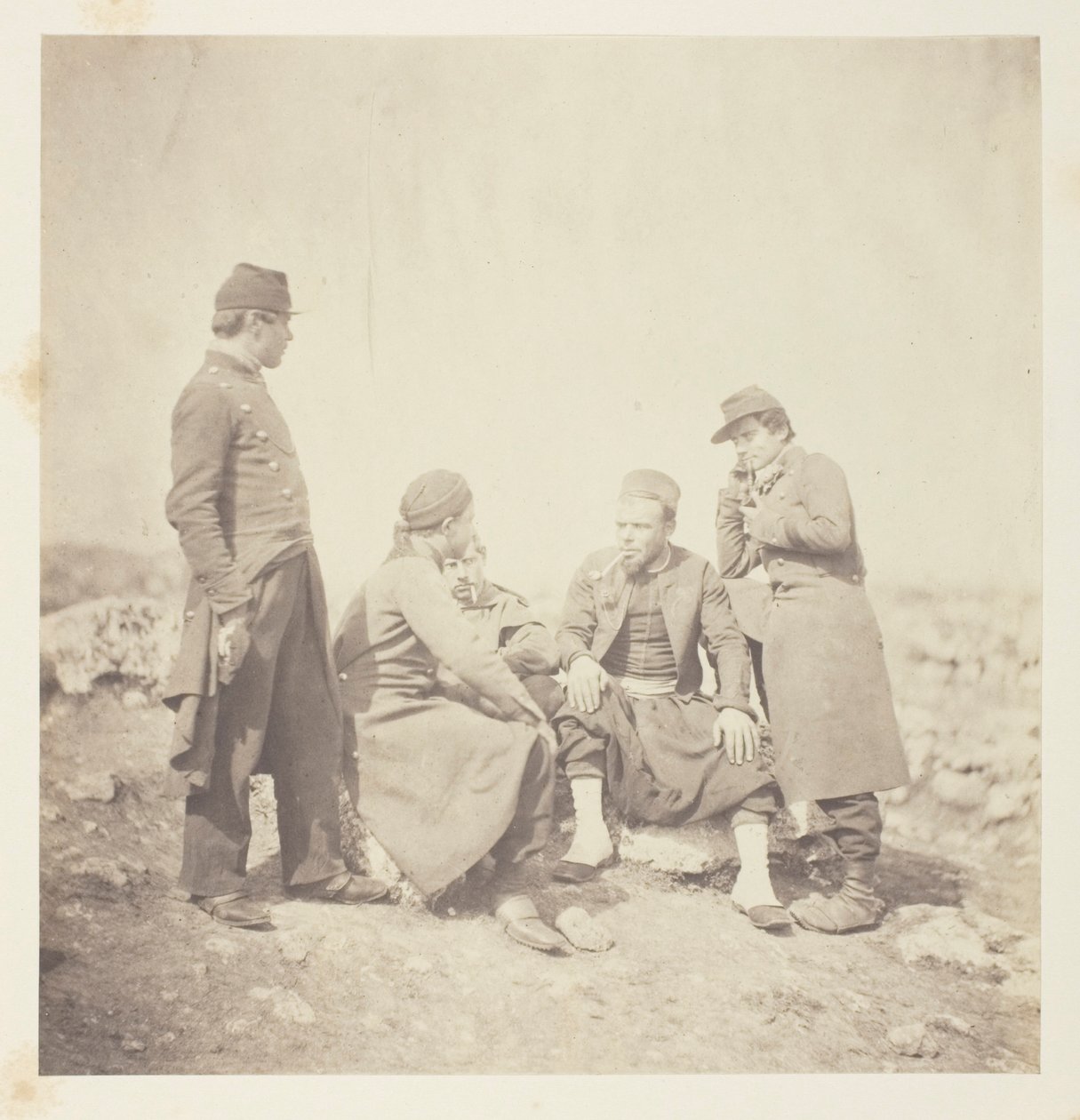 Zoeaven door Roger Fenton
