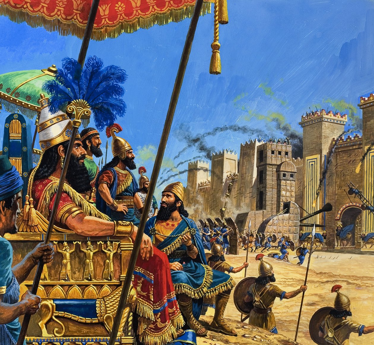 Babylon de Machtige: Onder de Assyrische hak door Roger Payne