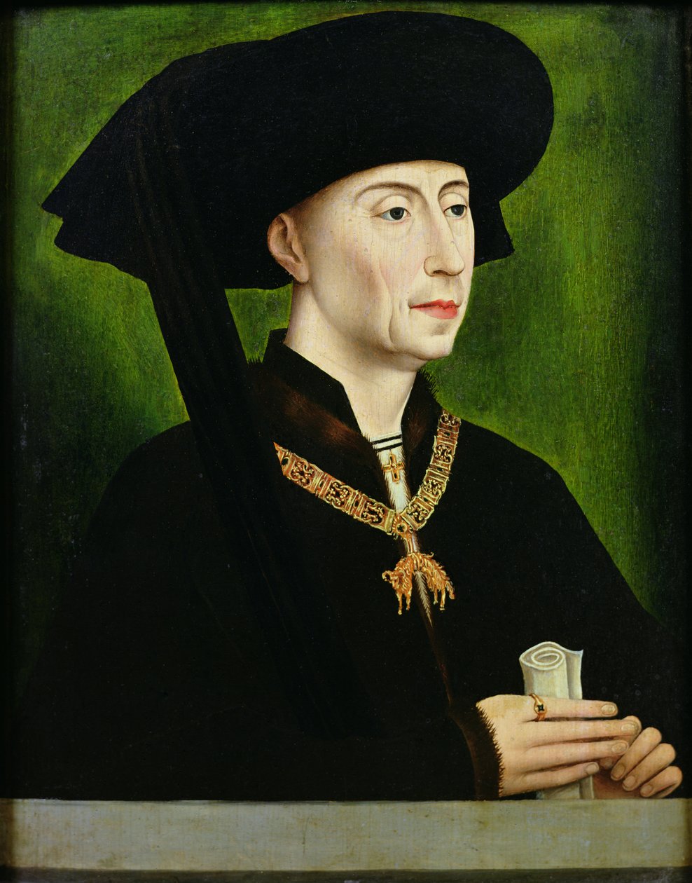 Portret van Philippe le Bon, Hertog van Bourgondië door Rogier van der Weyden