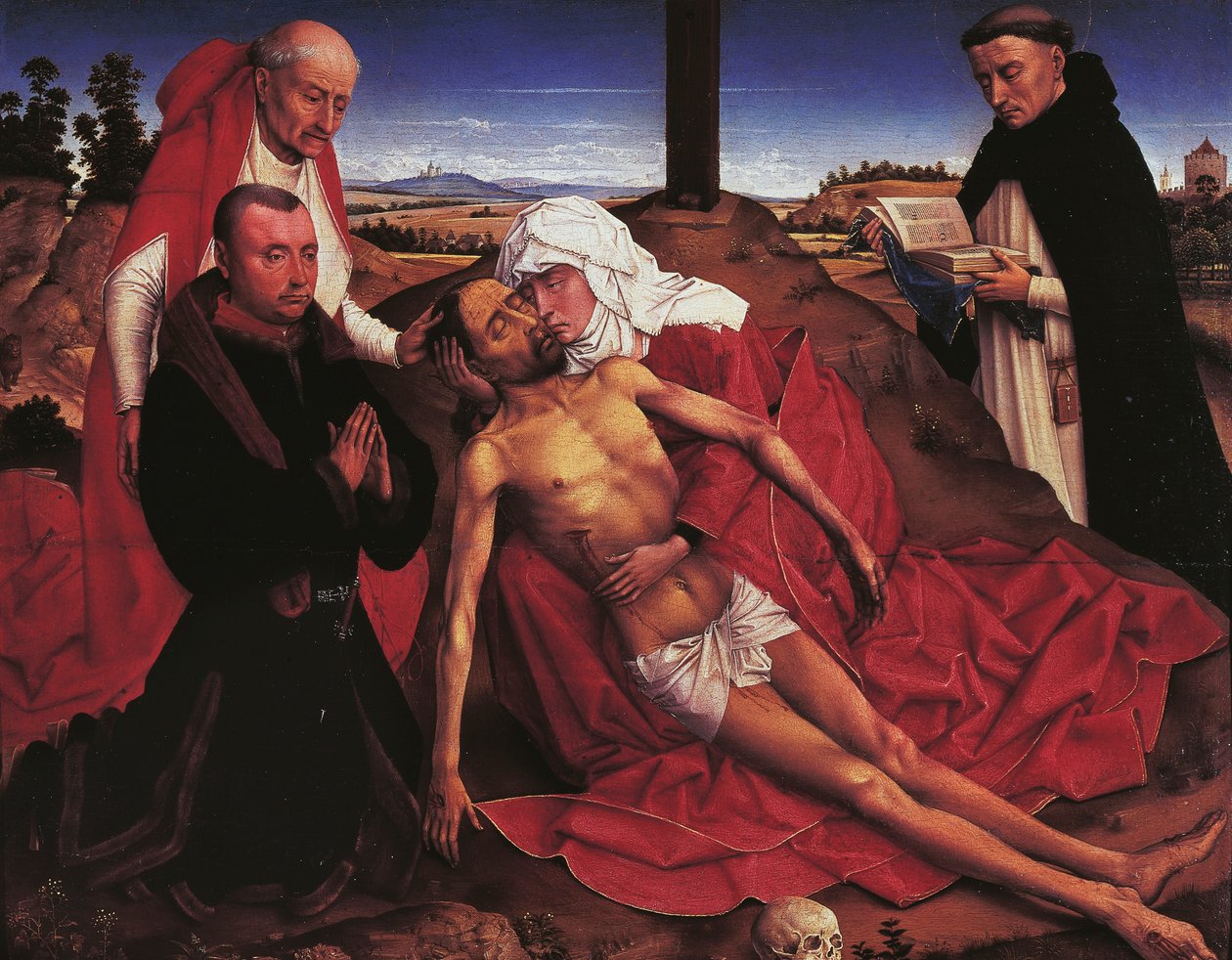 Pieta, door Rogier van der Weyden door Rogier van der Weyden