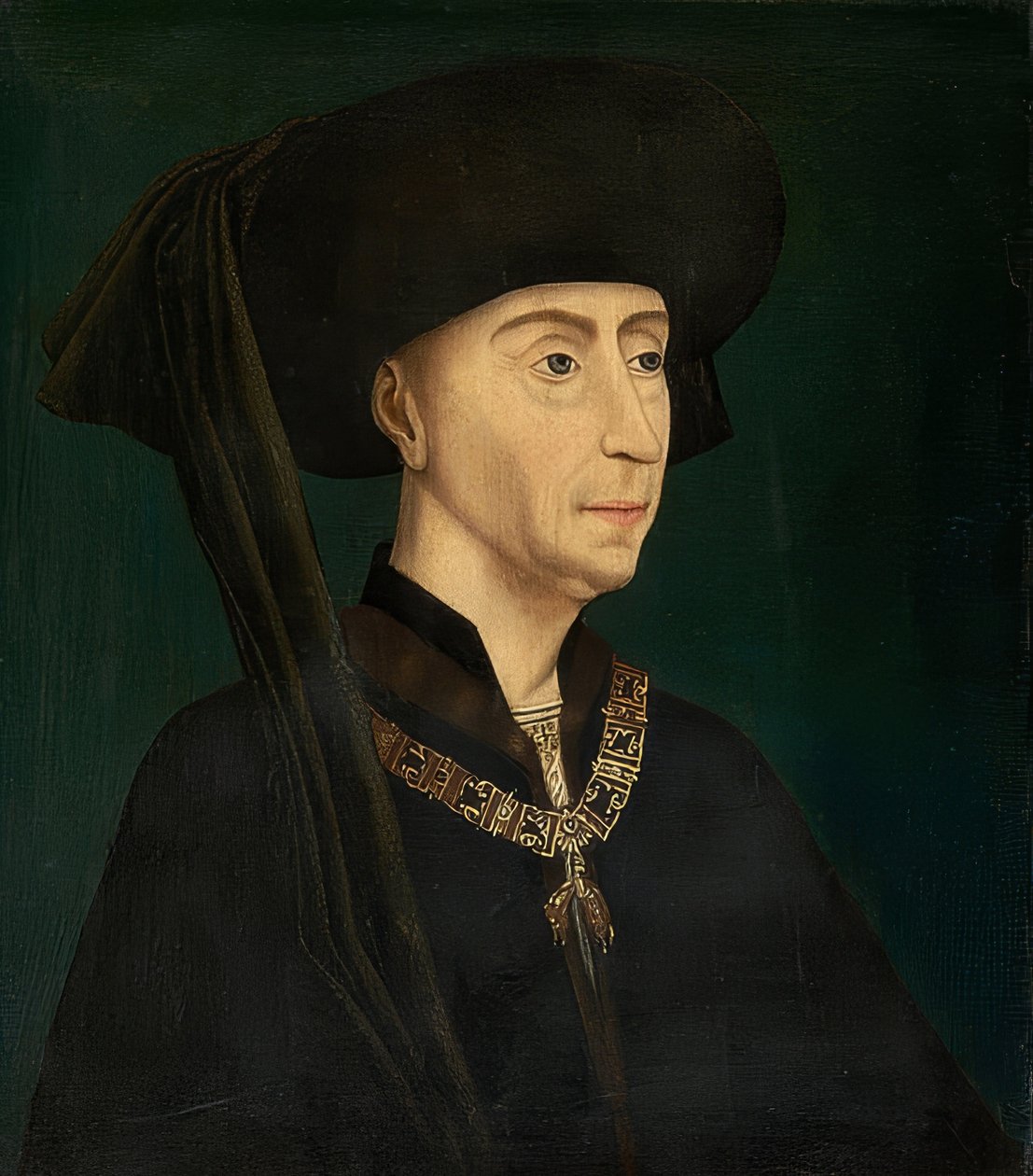 Portret van Filips de Goede, hertog van Bourgondië door Rogier van der Weyden
