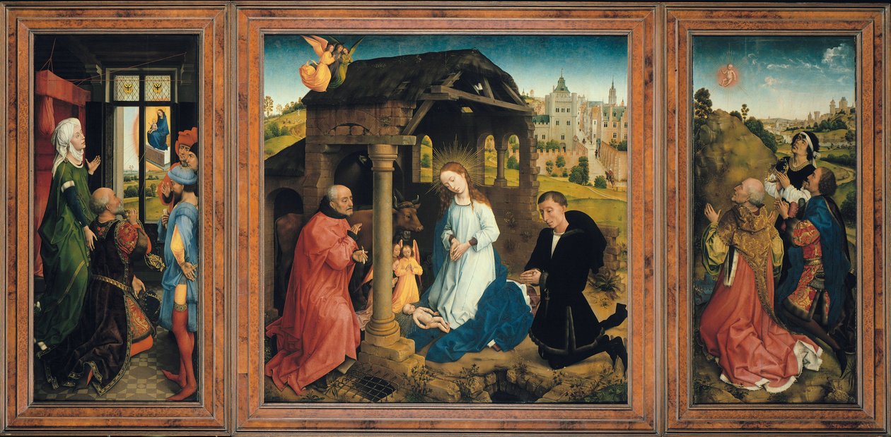 Het Middelburg Altaar, ca. 1450 door Rogier van der Weyden