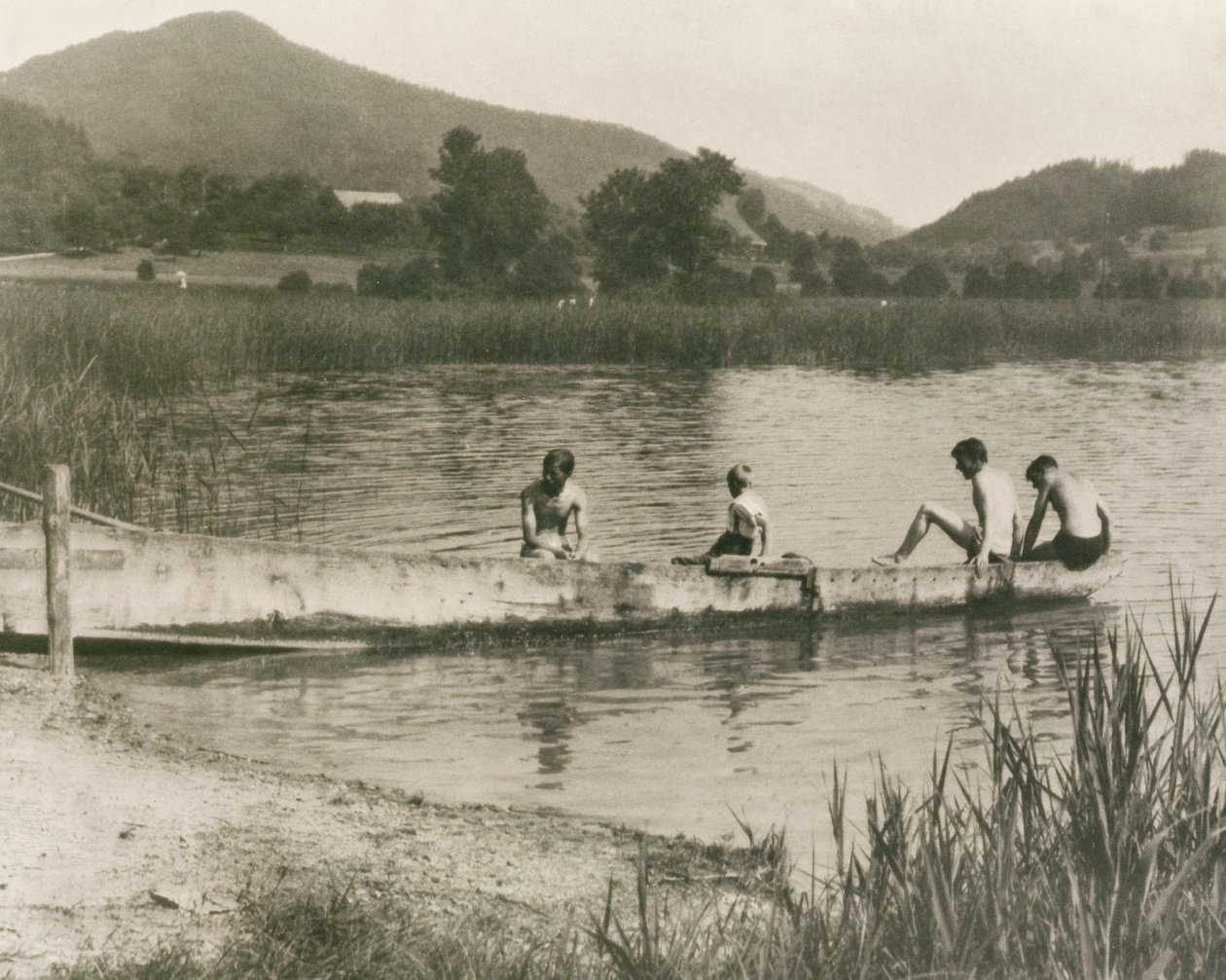 Lake Cuyamaca door Roland Ernest Schneider