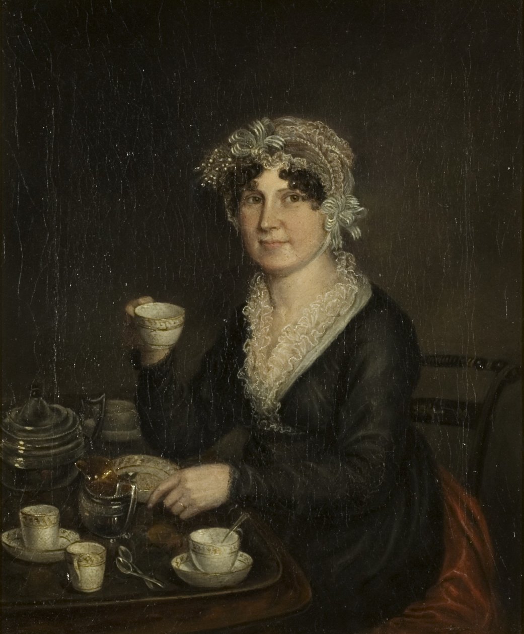 Portret van mevrouw Ellen Sharples, ca. 1814 door Rolinda Sharples