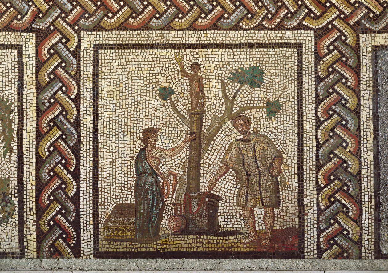 Een offer aan Ceres, uit Saint-Romain-en-Gal door Roman