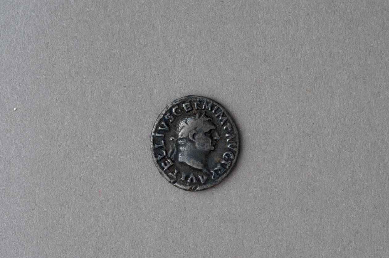 Denarius van Vitellius (zilver) door Roman