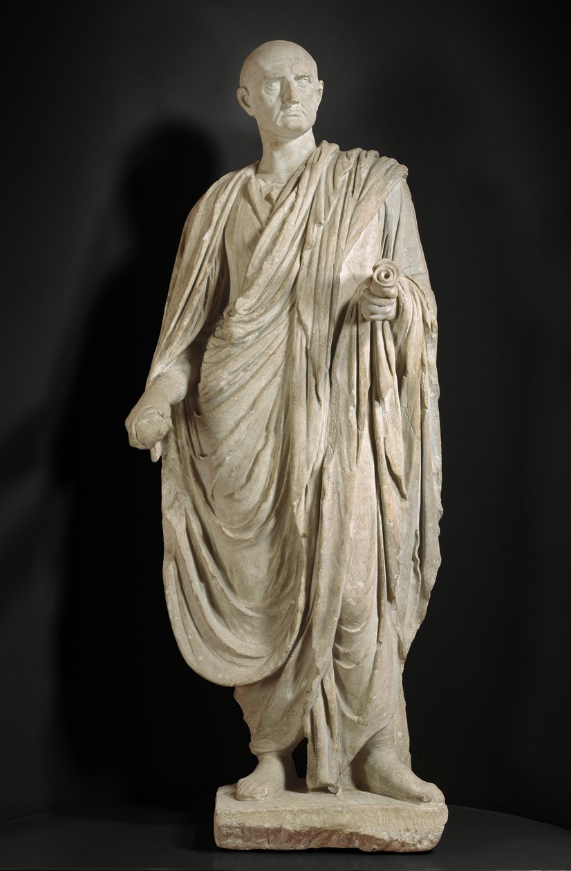 Standbeeld van Cicero door Roman
