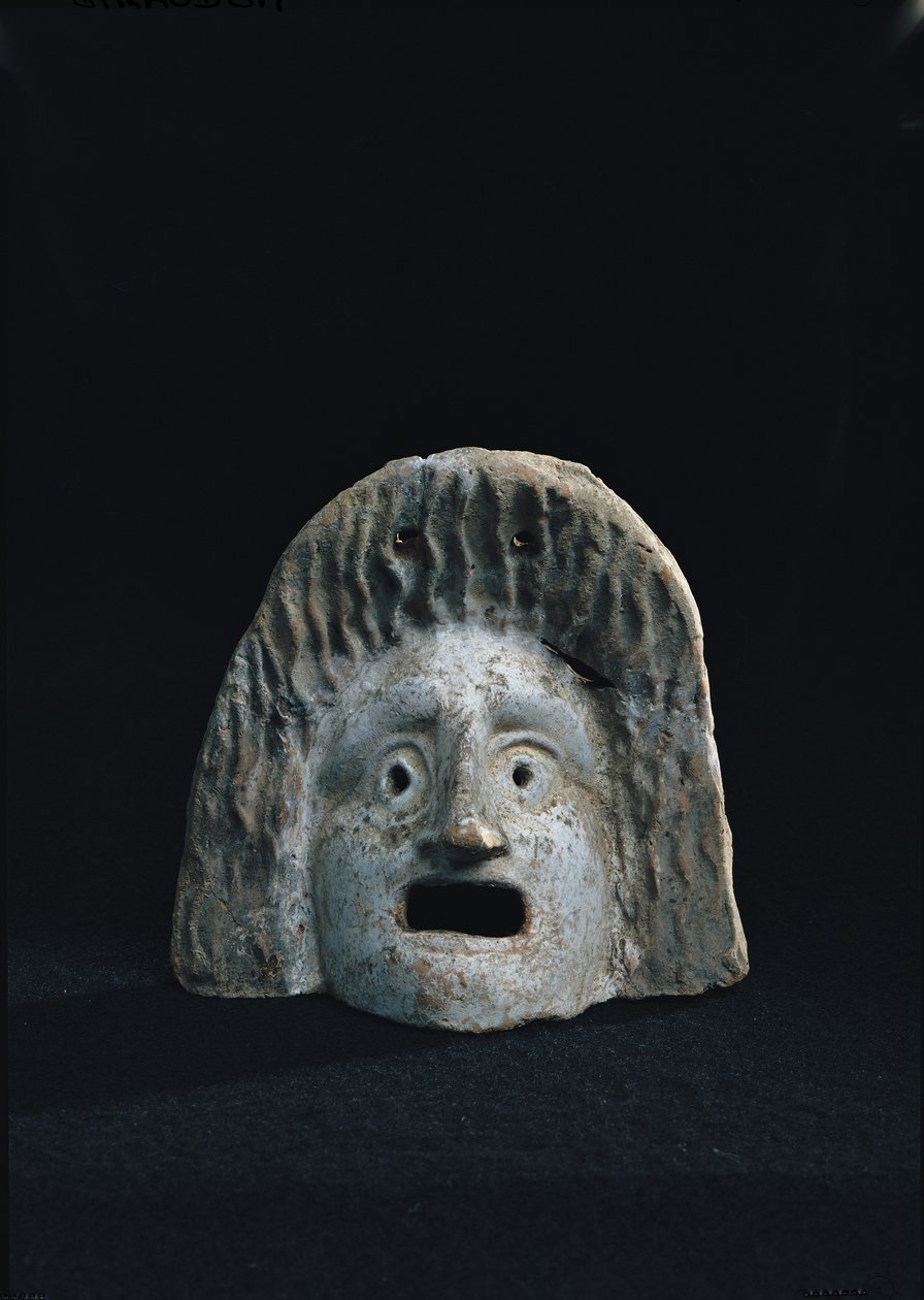 Tragisch masker door Roman