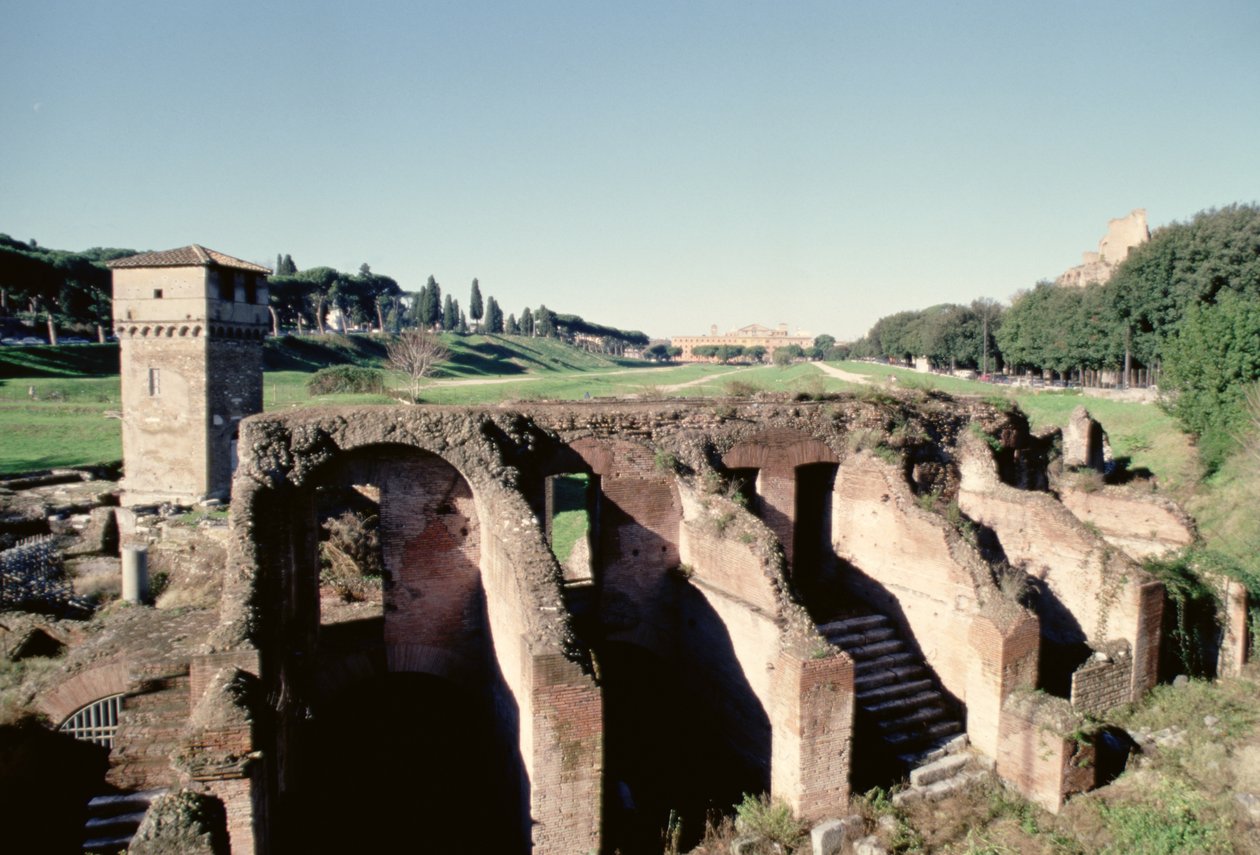 Uitzicht op het stadion, Romeins door Roman