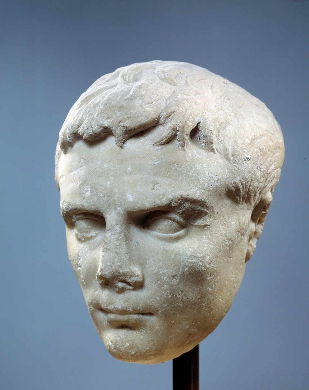 Kunst van het oude Rome: gezicht van Augustus (Octavianus, de eerste Romeinse keizer) door Roman