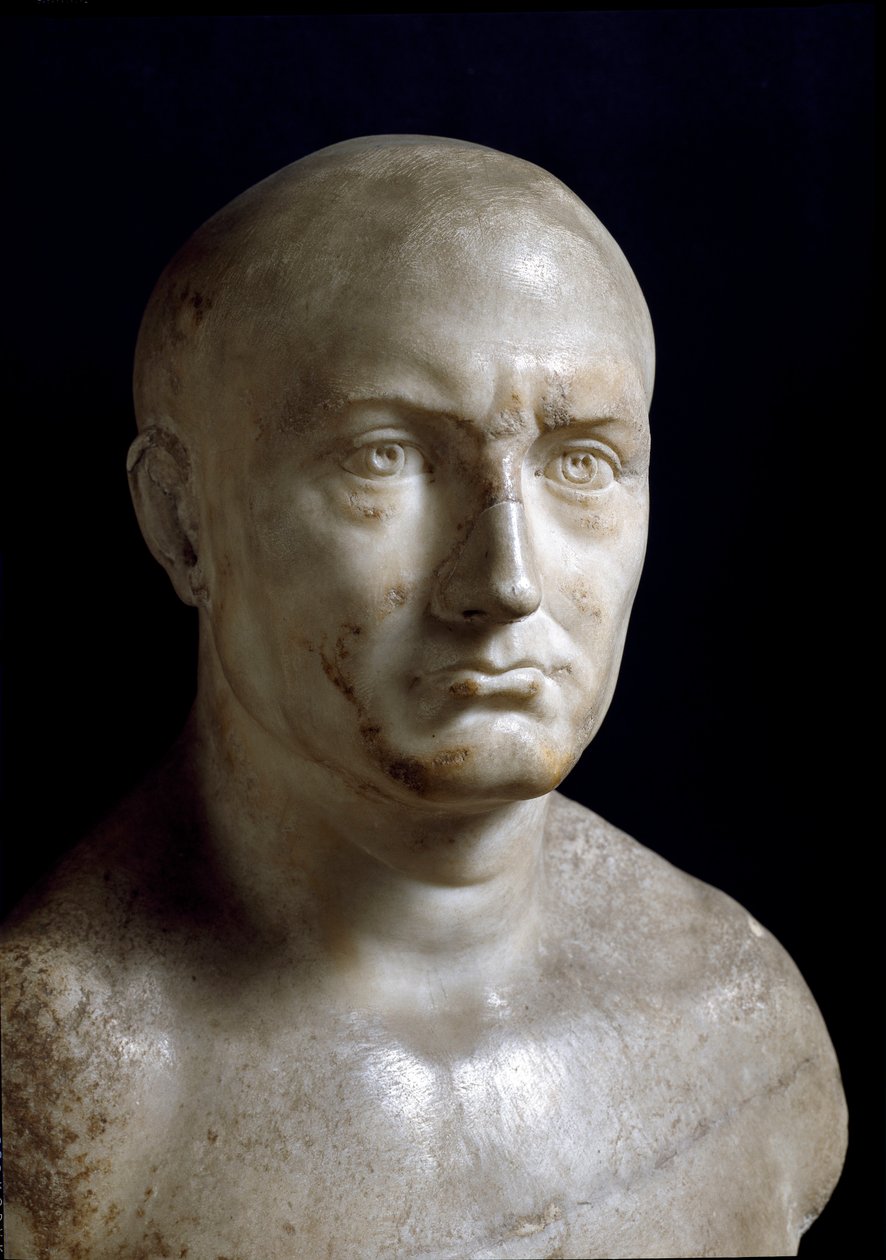 Buste van Scipio de Afrikaan door Roman