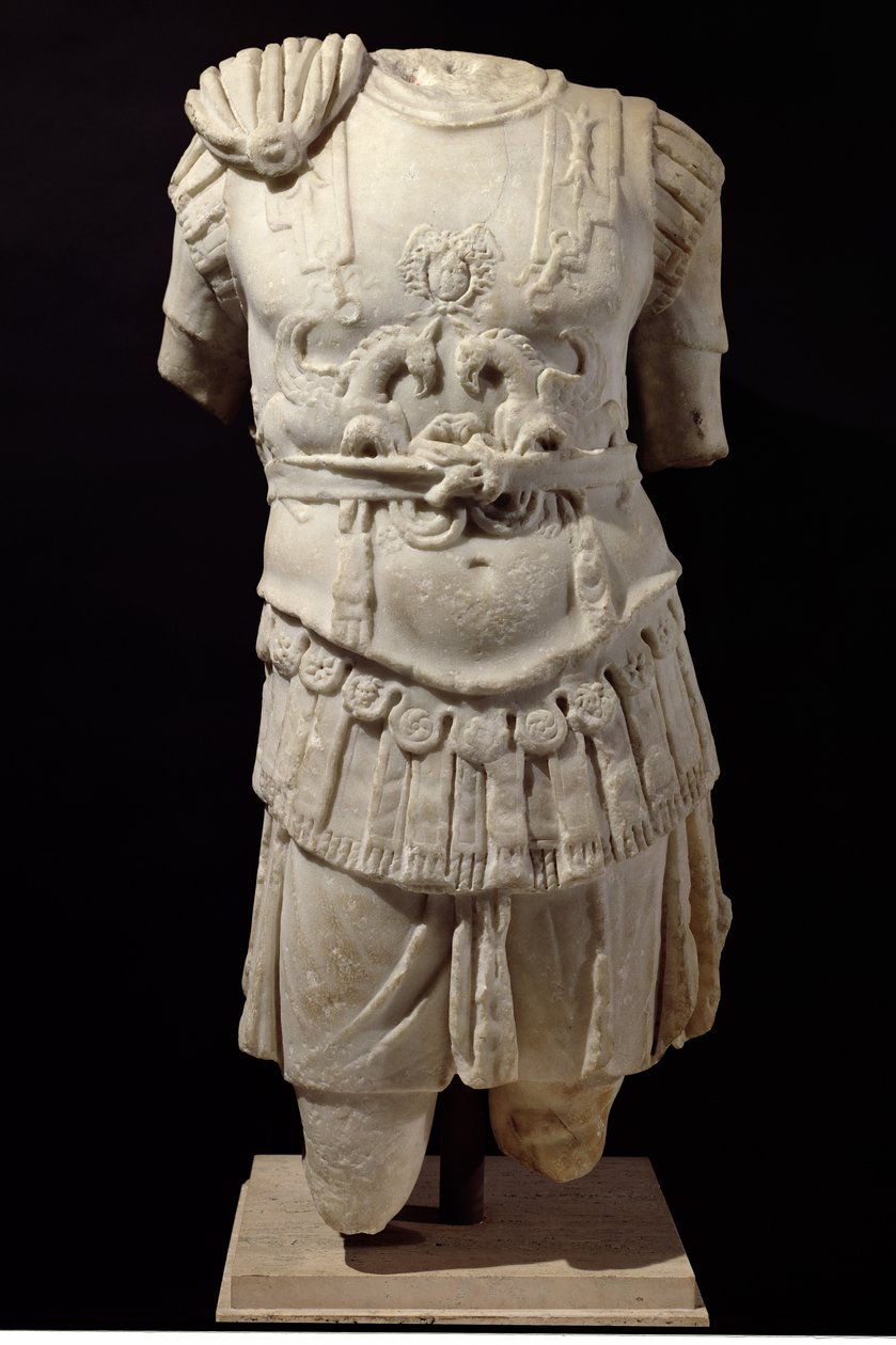 Loricaat torso, laat 2e eeuw na Christus door Roman