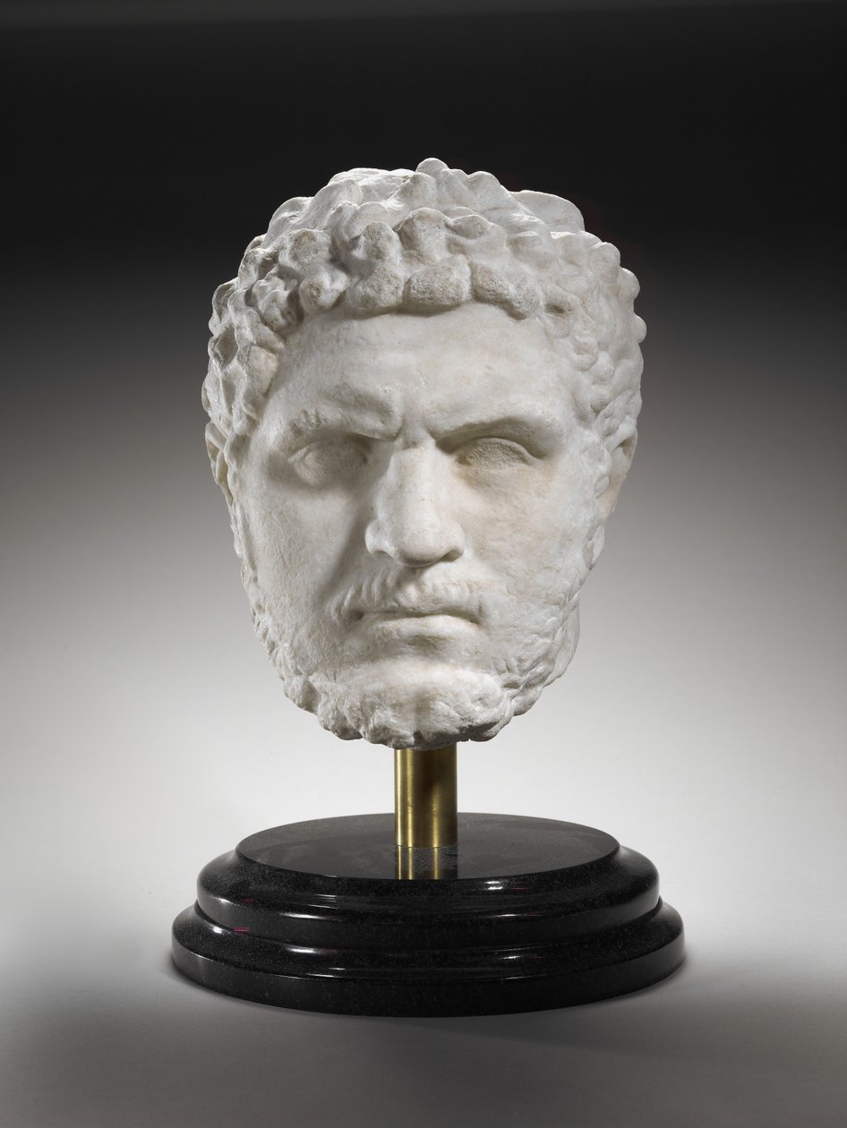 Portret van Caracalla, keizer van het Romeinse Rijk, AD 211-17 door Roman