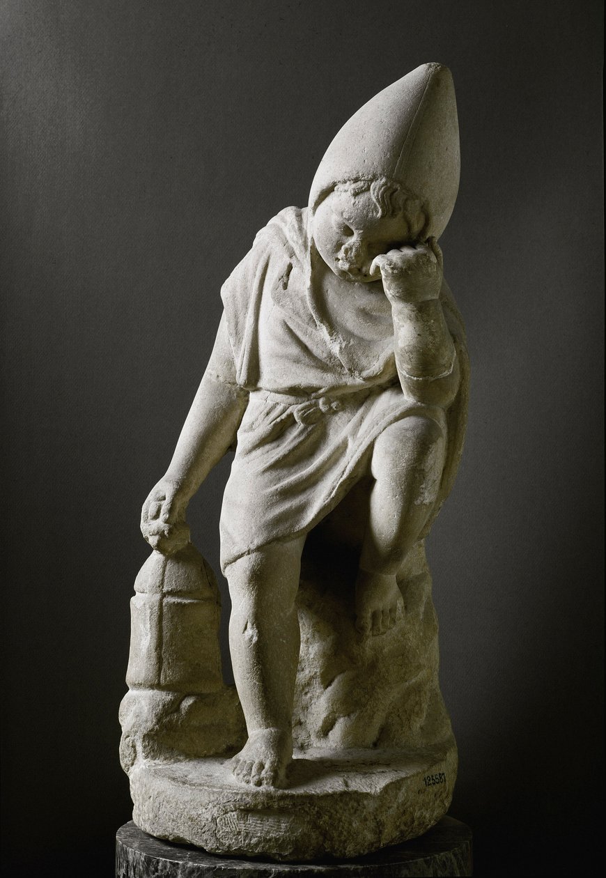 Romeinse kunst: slapende slaaf door Roman