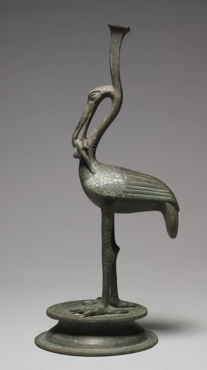 Ibis die een Hagedis Eet, 1e eeuw v.Chr.-1e eeuw n.Chr. door Roman Imperial Period