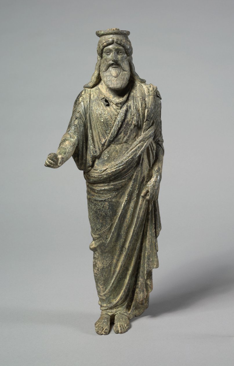 Statuette van Dionysos door Roman Imperial Period