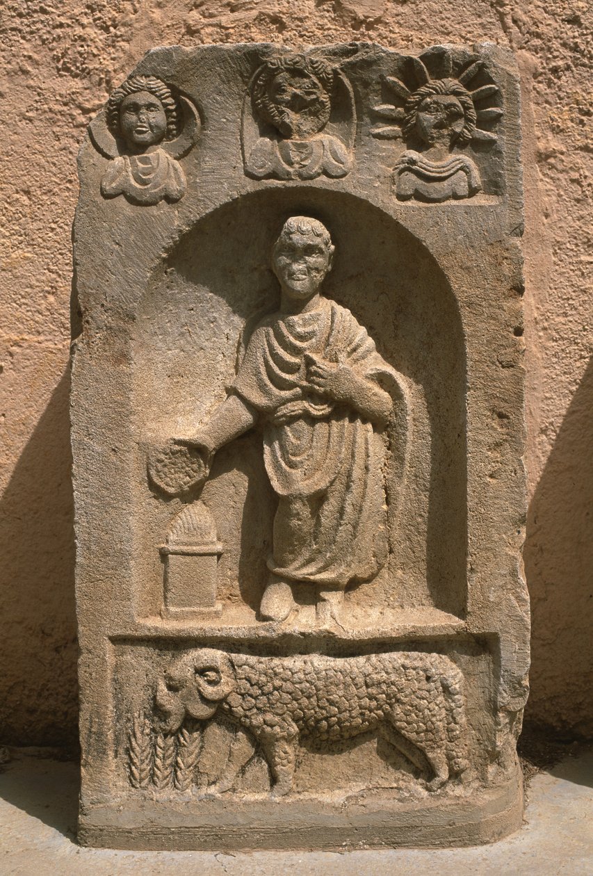 Stèle, Hoge Keizerlijke Periode (27 v.Chr.-395 n.Chr.) door Roman Imperial Period