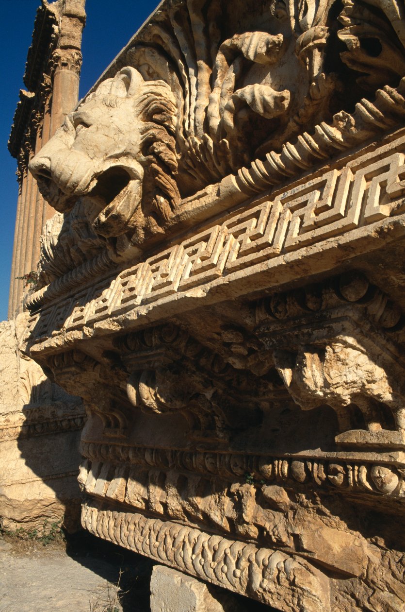 Tempel van Jupiter, het hoofdgestel, Hoge Keizerlijke Periode (27 v.Chr.-395 n.Chr.) door Roman Imperial Period