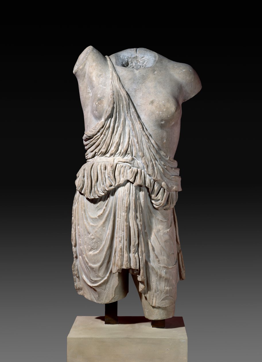 Een Amazon, Romeinse kopie van een Griekse bronzen beeld uit c.430 v.Chr. door Roman Roman