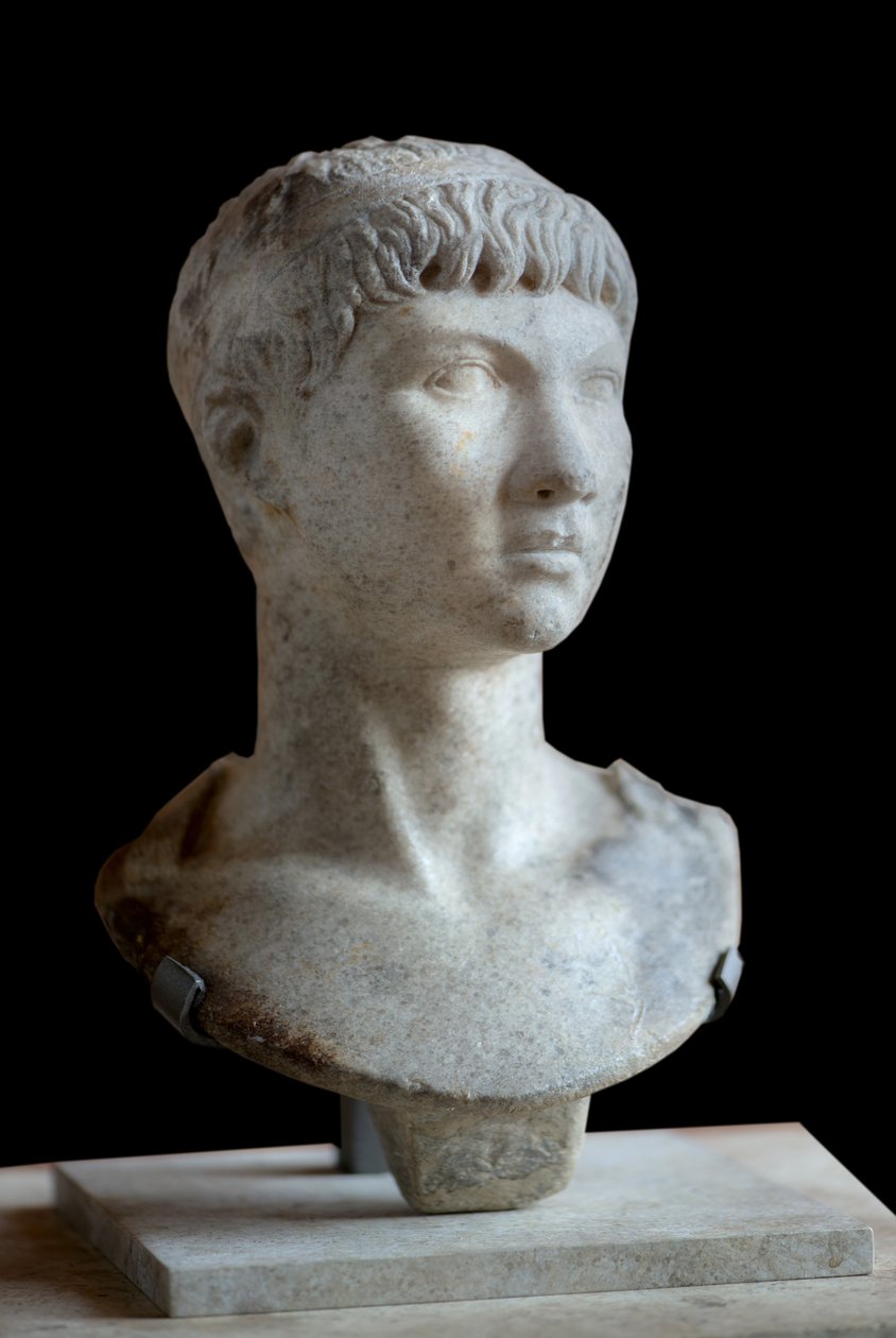 Kunst Rome Buste van Ptolemaeus van Mauretanië (10 v.Chr. - 40 n.Chr.) marmer door Roman Roman