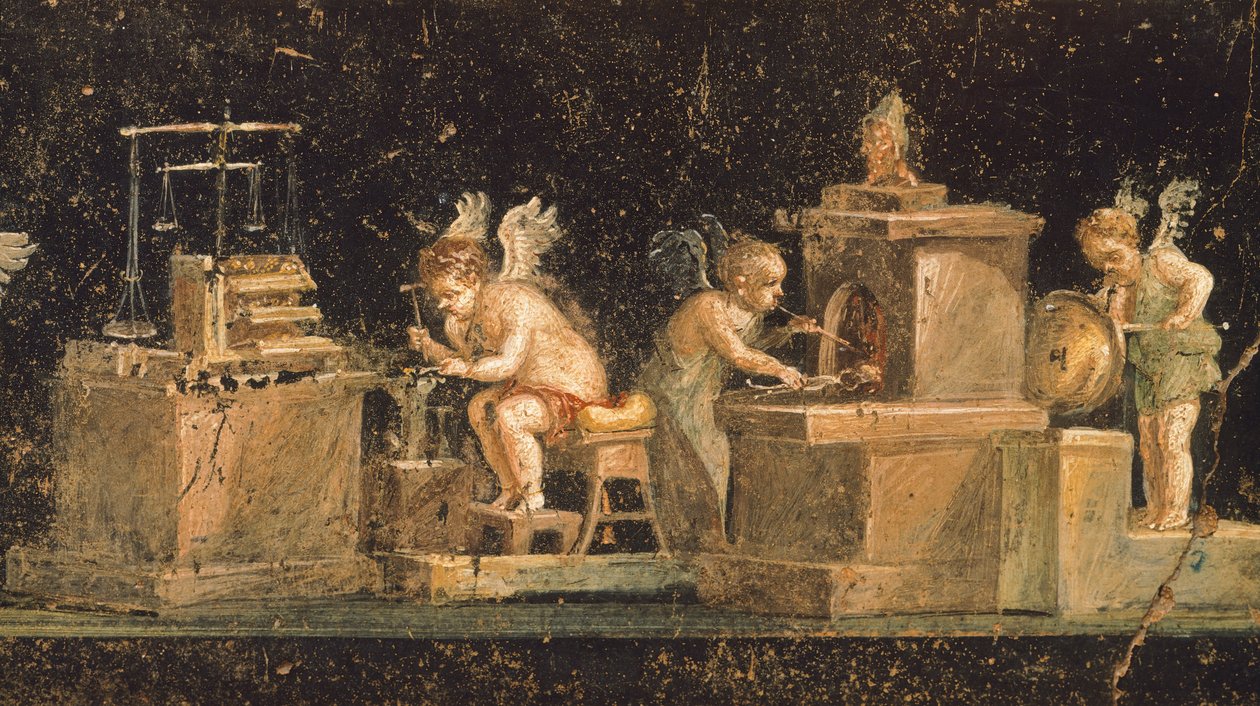 Italië, Campania, Pompeii (UNESCO Werelderfgoedlijst) door Roman Roman