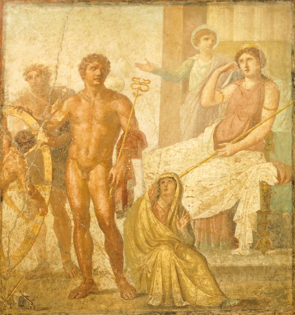 Italië, Campania, Pompeii (UNESCO Werelderfgoed) door Roman Roman