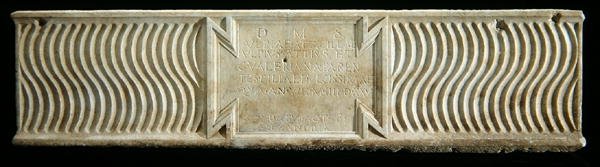 Sarcophagus, laat 2e-3e eeuw na Chr. door Roman Roman