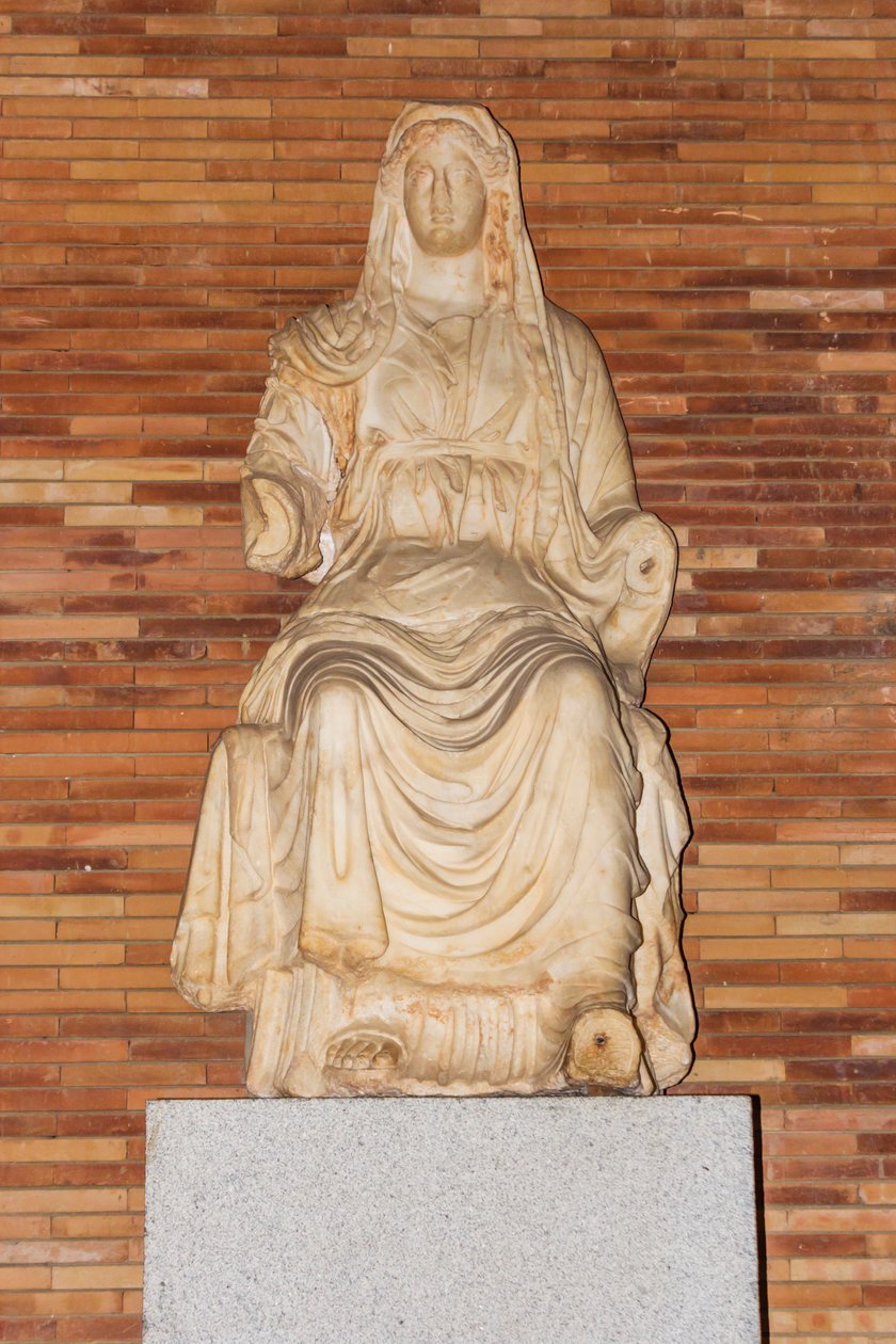 Standbeeld van Ceres door Roman Roman