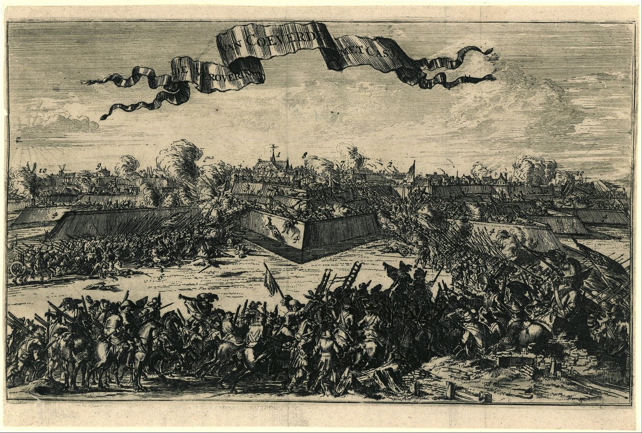 Verovering van Coevorden op 30 december 1672 door Romeyn de Hooghe (attributed to)