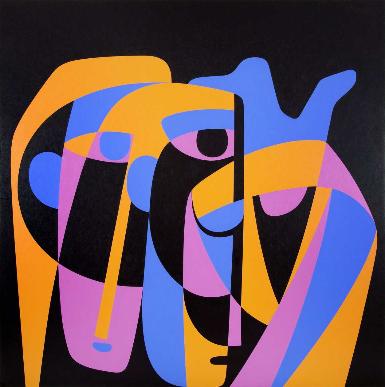 Onbekend schilderij door Ron Waddams