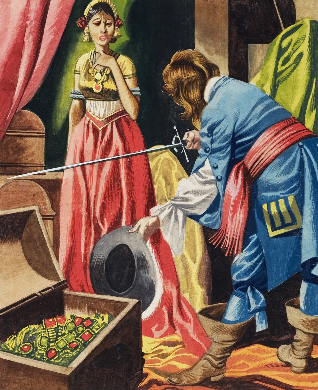 Mannen van de Jolly Roger door Ron Embleton