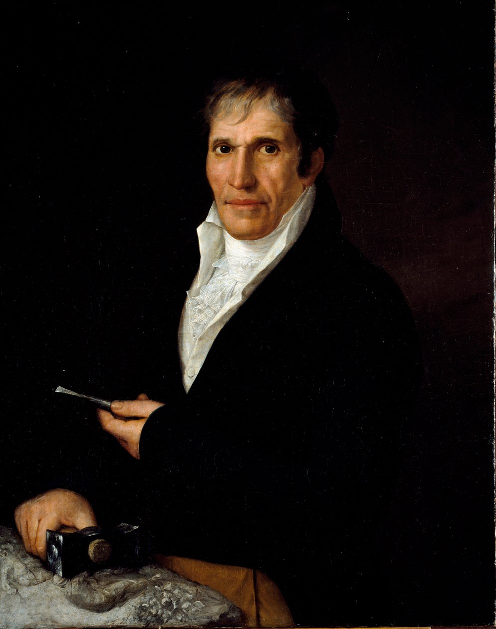 Portret van de beeldhouwer Bartolomeo Carrera door Rosa Bacigalupo Carrea