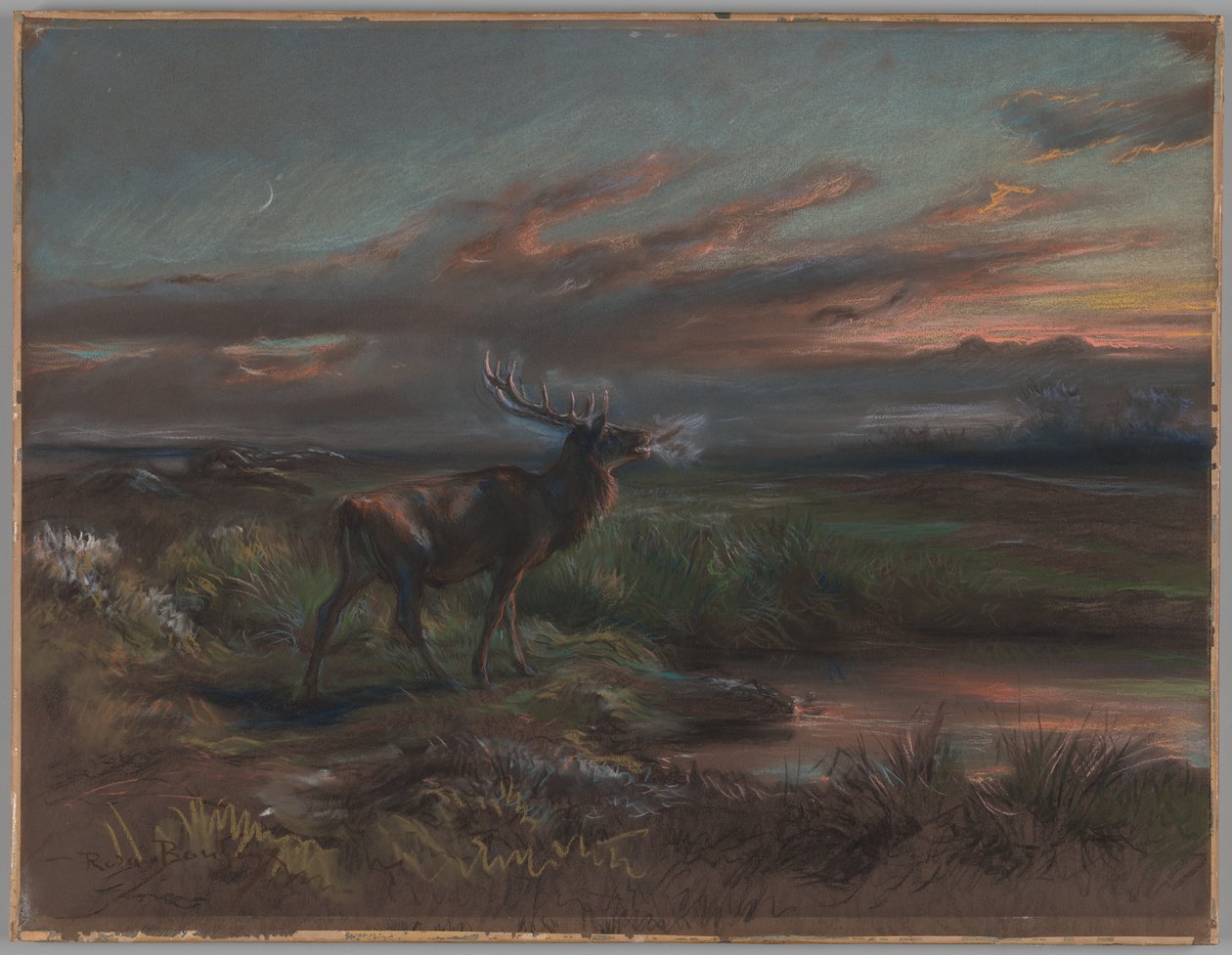 De roep van de Stag door Rosa Bonheur