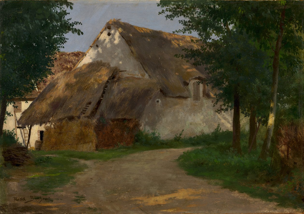 De Boerderij bij de Ingang van het Bos, 1860-1880 door Rosa Bonheur