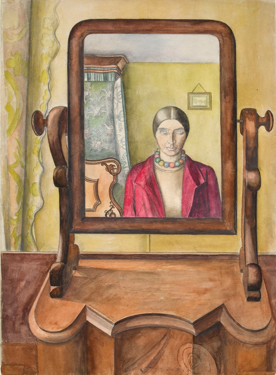 Zelfportret, late jaren 1920 door Rosalie Brill
