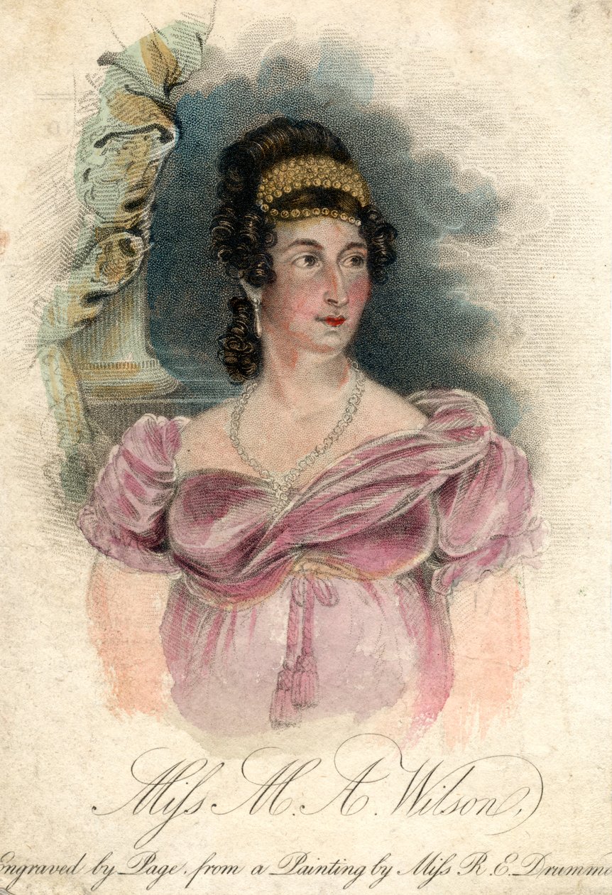 Miss M A Wilson door Rose Emma Drummond
