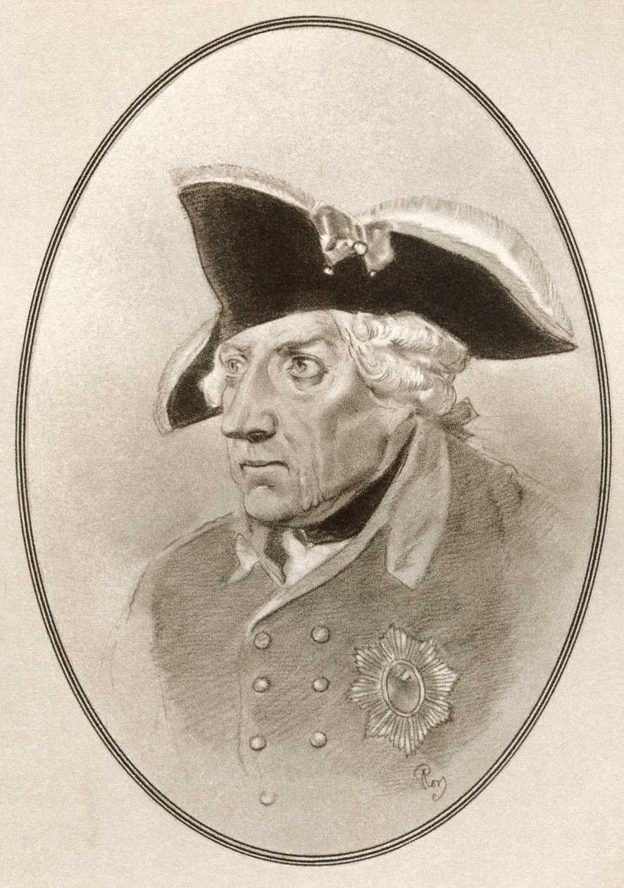 Frederik II, uit Levensbiografieën van beroemde heersers door Ross Gordon