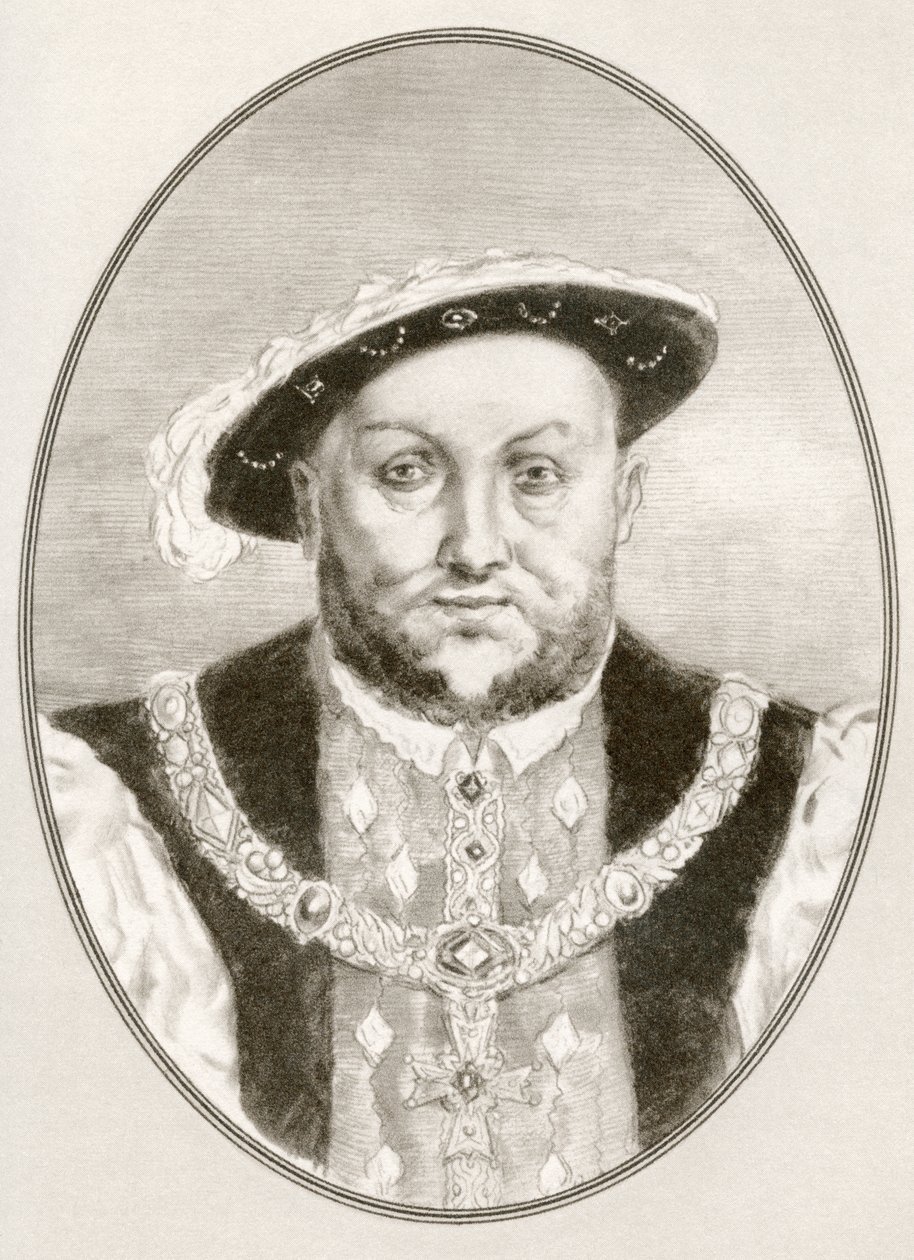 Hendrik VIII, uit Levensbiografieën van Beroemde Heersers door Ross Gordon