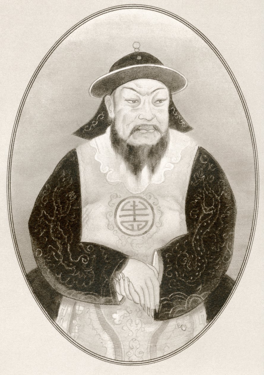 Kublai Khan, uit Levensbiografieën van beroemde heersers door Ross Gordon