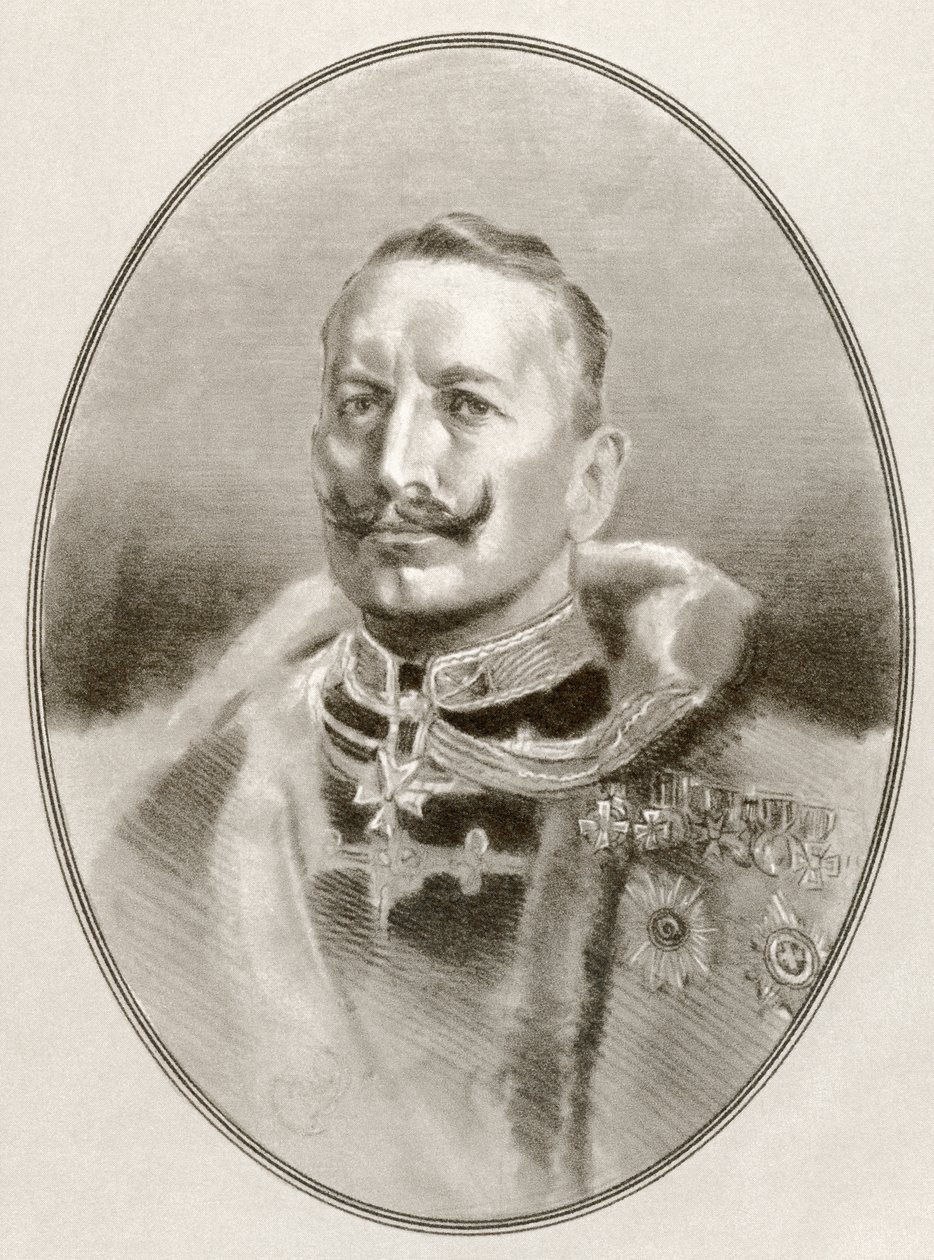 Wilhelm II, uit Levensbiografieën van Beroemde Heersers door Ross Gordon