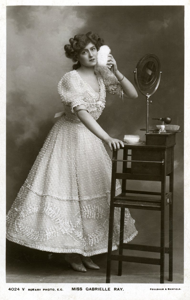 Gabrielle Ray, Engelse actrice, danseres en zangeres, c1906 door Rotary Photo