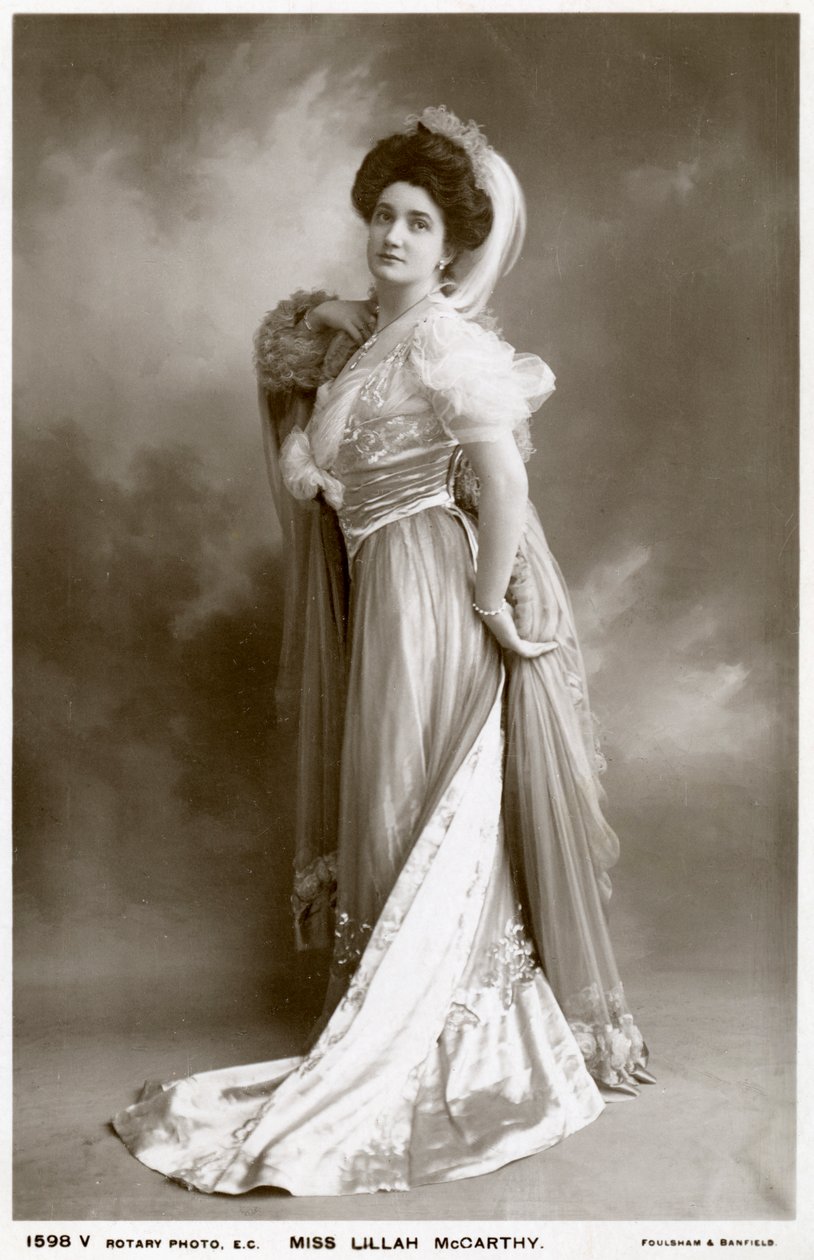 Lillah McCarthy, Britse actrice en theatermanager, c1900s door Rotary Photo