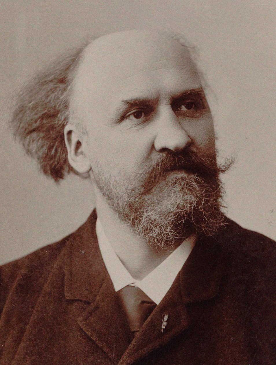 Portret van de componist Charles Lenepveu 1840-1910, 1891 door Rouen . Photo studio J. Fontaine
