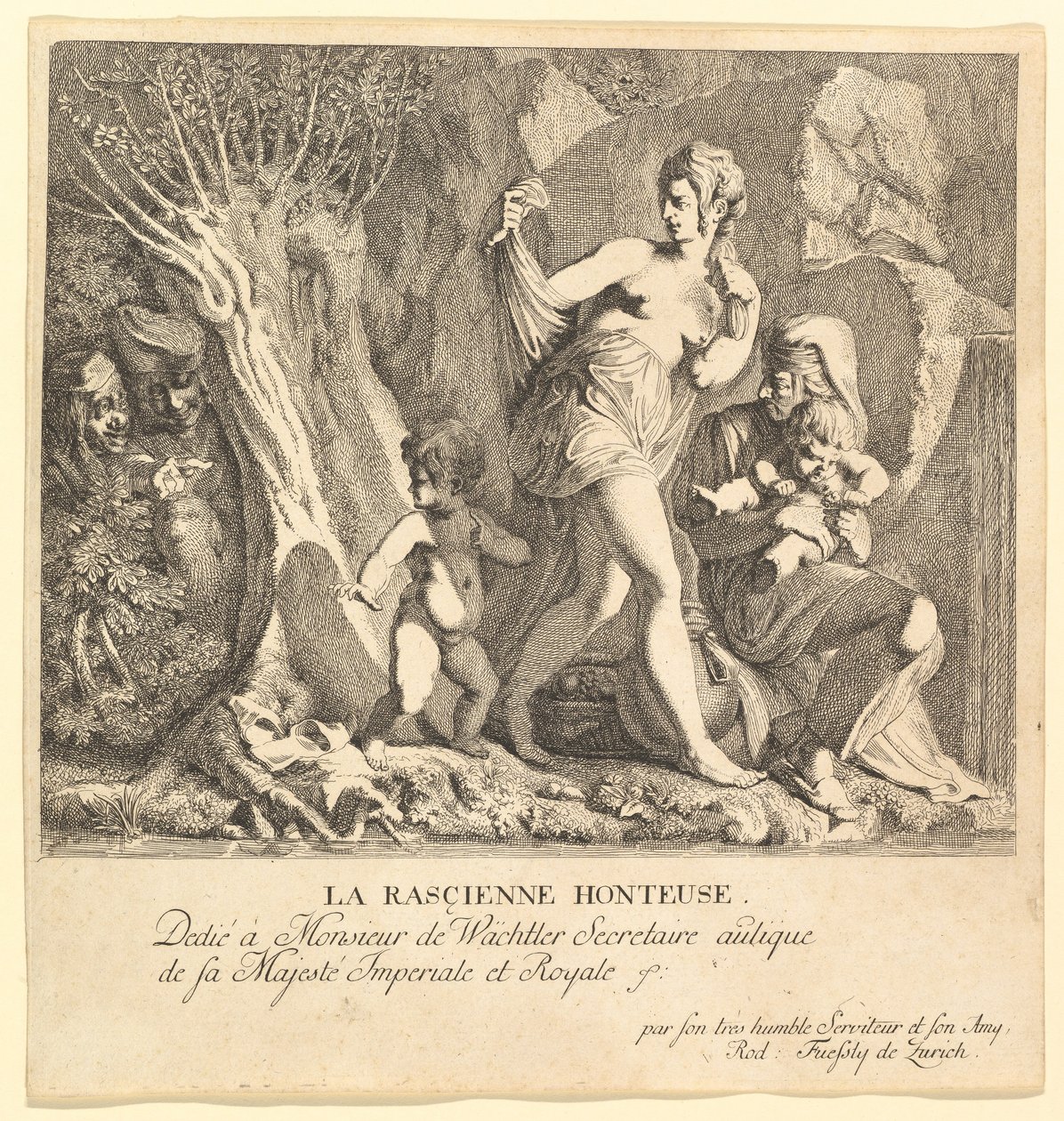 La Rascienne Honteuse door Rudolf Fussli