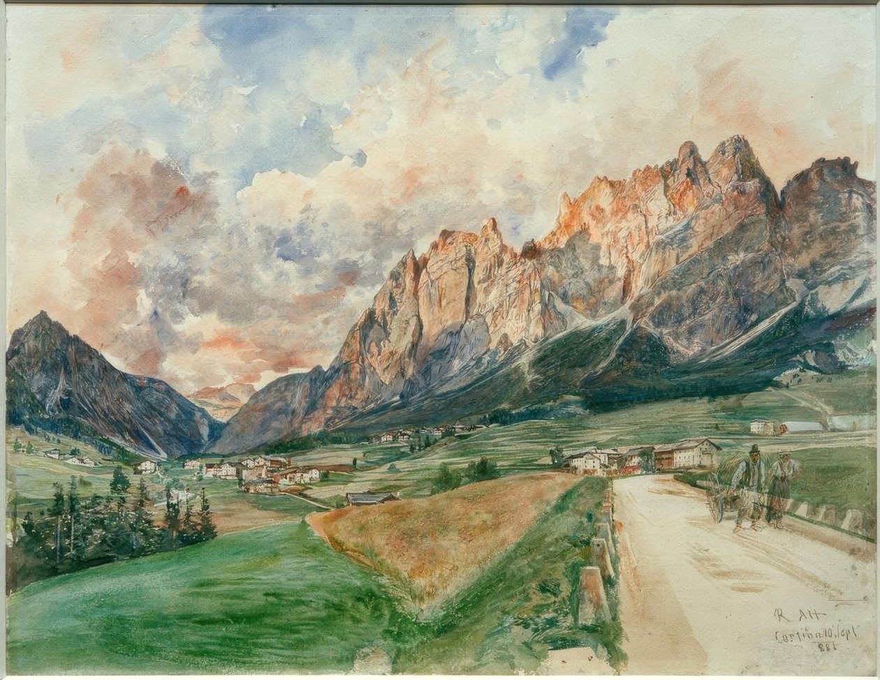 De Pomagagnonwanden met Cortina d