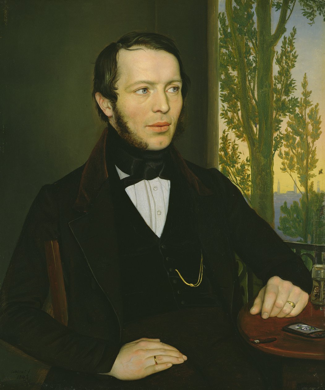 Adolph Wasmann (1807-53), 1843 door Rudolph Friedrich Wasmann
